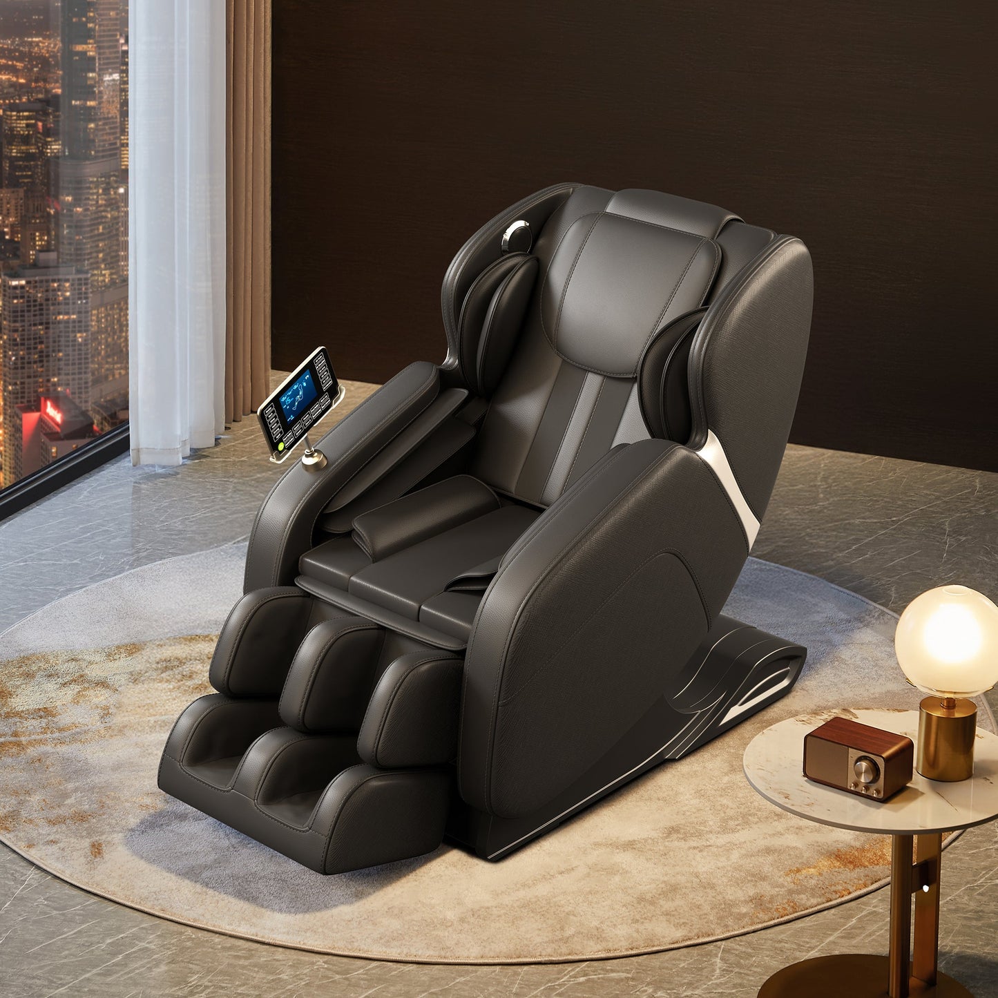 Zero Gravity Full Body Massage Chair with Bluetooth Speakers