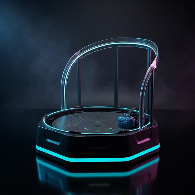 NeonStride XR Quantum VR Treadmill — Studio Shot