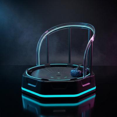 NeonStride XR Quantum VR Treadmill
