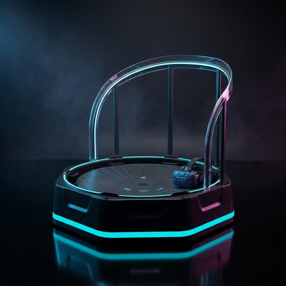 NeonStride XR Quantum VR Treadmill — Studio Shot