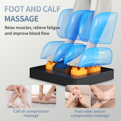 Zero Gravity Full Body Massage Chair with Bluetooth Speakers