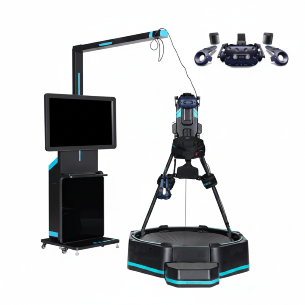 NeonStride XR Quantum VR Treadmill