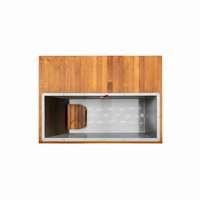 TimberChill Glacier Pro Cedar Cold Plunge