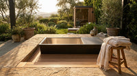 PolarEdge Monolith X Integrated Cold Plunge — Lifestyle