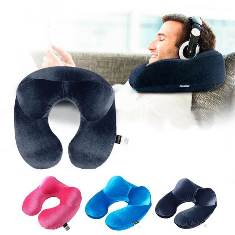 U Shaped Massage Neck Travel/Sleeping Airplane Pillow