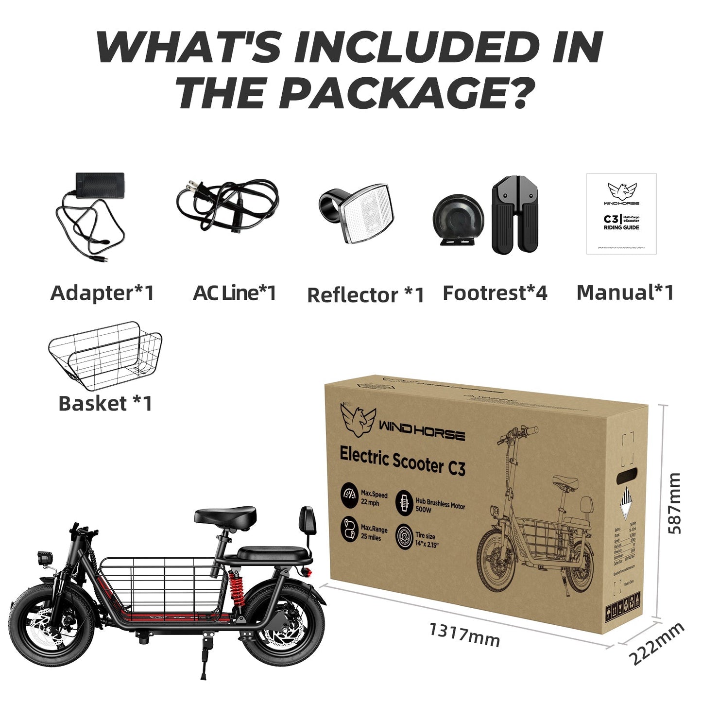 Windhorse C3 Electric Scooter