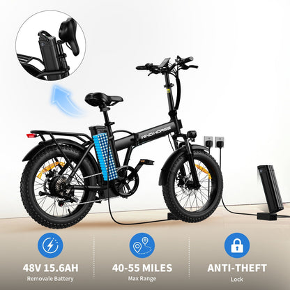 Windhorse W4A Folding Electric Bike