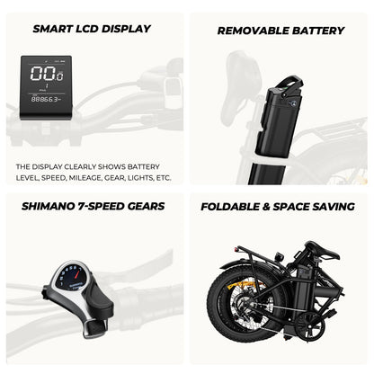 Windhorse W4A Folding Electric Bike