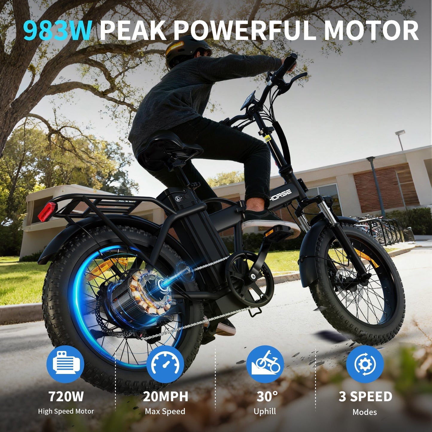 Windhorse W4A Folding Electric Bike